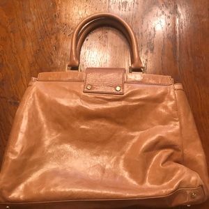 Tory Burch Purse, tan leather with gold hardware